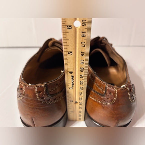 To Boot New York Adam Derrick brown leather oxford dress shoe men size 10 1/2
